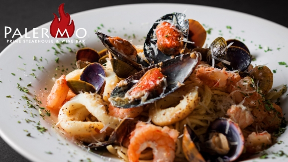 [Image: ¡Paga $15 y Consume $30 en Todo el Exquisito Menú de Palermo Steak House &amp; Wine Bar!m]