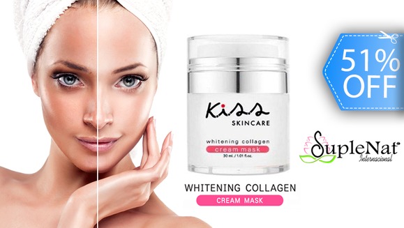 [Image: ¡Paga Q148 en lugar de Q301 por Mascarilla Blanqueadora de Colágeno KISS Skincare: Minimiza Poros Abiertos, Desvanece Manchas (Paño, Decoloraciones, Pecas, Acné), Exfolia, Suaviza y Más!m]