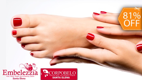 [Image: ¡Paga $12 en lugar de $64 por Pedicure y Manicure con Maquillaje Permanente + Exfoliación + Mascarilla!m]