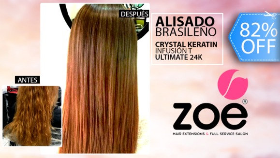 [Image: ¡Sin Restricción de Largo ni Volumen! ¡Paga Q289 en vez de Q1,625  por Alisado a Elección entre Crystal Keratin, Infusión T o Ultimate 24K + Plancha Infrarroja + Garantía + Kit de Mantenimiento (Shampoo y Tratamiento) y Más!m]