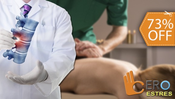 [Image: ¡Paga $15 en lugar de $55 por 2 Ajustes Vertebrales Quiroprácticos + 1 Sauna + 1 Masaje Reductivo + 1 Masaje Relajante!m]