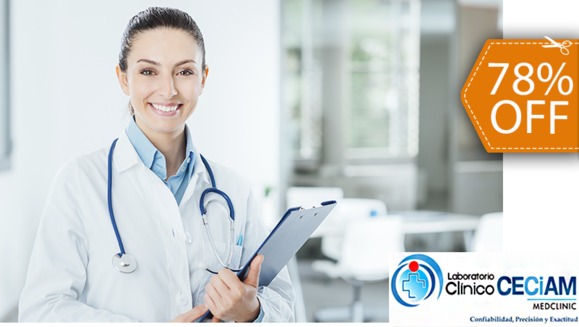 [Image: ¡Paga $30 en lugar de $136.50 por Exámenes de Laboratorio a Elección entre Perfil Ejecutivo con Glucosa, Colesterol, Triglicéridos, Creatinina, Urea y Más o Perfil Hepático con Gamma Glutamyl, Transferasa GGT, Fostasa Alcalina, Billirubina y Más!m]