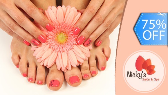 [Image: ¡Paga Q65 en vez de Q260 por Manicure y Pedicure Express con Aplicación de Crema de Chocolate o Naranja + Aplicación de Gelish en Manos y Pies con Garantía!m]