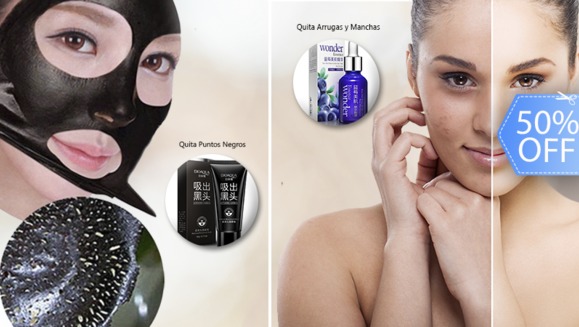 [Image: ¡Paga Q99 en lugar de Q199 y Elige entre Suero Wonder Essence para Eliminar Arrugas o Mascarilla Black Mask para Eliminar Puntos Negros!m]