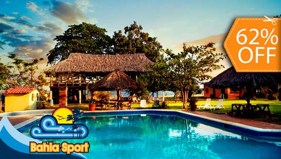 [Image: ¡Paga $32 en lugar de $85 por Estadía de 1 Noche hasta para 6 personas + Plato de Bocas “Frutos del Mar” y hasta 6 Bebidas Tropicales!m]