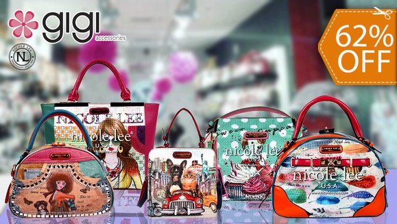[Image: ¡Paga $45 en lugar de $119.99 por Carteras de Marca Exclusiva: Nicole Lee!m]