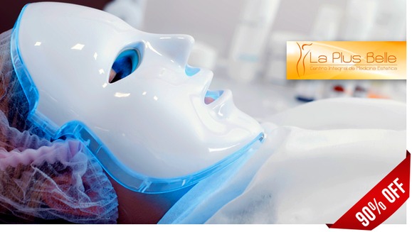 [Image: ¡Paga $39 en lugar de $395 por 2 Microdermoabrasiones + 2 Sesiones con Máscara de Luz LED + 2 Limpiezas Profundas + 2 Ozonoterapias + 1 Láser Antiacné, Antimanchas o Antiarrugas!m]