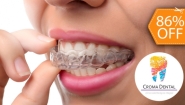 [Imagen:¡Paga $18 en Lugar de $125 por Férula Dental + Limpieza Dental con Sistema de Succión con Aerosol + Aplicación Tópica de Flúor + Evaluación!]