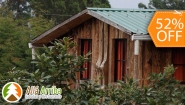 [Imagen:¡Paga $50 en Lugar de $105 por 1 Noche en Cabaña para 2 Adultos y 2 Niños o para 3 Adultos + Desayunos Continentales + 30 Minutos de Juegos de Mesa + Caminata en Bosque + Visita al Vivero de Hortalizas + Entretenimiento y Más!]