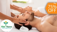 [Imagen:¡Paga $20 en Lugar $80 por 2 Masajes Relajantes + 2 Masajes Colónicos + 2 Masajes Facio-Craneales + 2 Limpiezas Faciales + 2 Drenajes de Ojos Cansados + 2 Aplicaciones de Colágeno Facial y Más!]