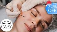[Imagen:¡Paga Q99 en Vez de Q350 por 2 Sesiones Faciales de Limpieza Profunda y Purificación con Peeling Ultrasónico + Máscara LED +  Vaporización + Extracción de Puntos Negros, Espinillas y Barros + Altrafrecuencia + Exfoliantes + Mascarilla y Más!]