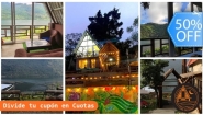 [Image: ¡Paga Q499 en Lugar de Q1,000 por Estadía para 4 Personas en Habitación Tipo Cabaña + Uso de Lancha de Remos + Uso de Instalaciones (Jardines, Ping-Pong, Voleibol, Fogata) + Impuestos Incluidos!m]