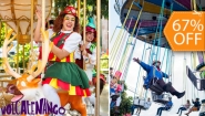 [Image: ¡Diversión a Partir del 15 de Mayo! ¡Paga $5 en Lugar de $15 por 1 Entrada con Atracciones Ilimitadas: Sillas Voladoras, Escalada, Péndulo, Granjita, Canopy, Carrusel y Más!m]
