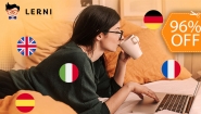 [Image: ¡Haz que Tu Currículum Hable en Nuevos Idiomas! ¡Paga $15 en Lugar de $405 por 24 Meses de Acceso Ilimitado a 4 Idiomas: Inglés, Alemán, Italiano y Francés!m]