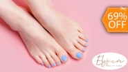 [Image: ¡Paga $8 en Lugar de $26 por Pedicure Spa + Esmaltado Permanente!m]