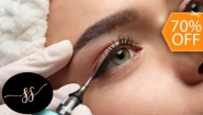 [Image: ¡Paga $30 en Lugar de $100 por Delineado Clásico Permanente de Ojos + Depilación de Ceja con Hilo + Pigmentación de Henna en Las Cejas!m]
