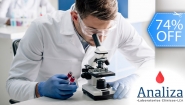 [Image: ¡Paga Q499 en Lugar de Q1,929 por Chequeo General con 24 Exámenes de Laboratorio: Hematología Completa, Colesterol, Ácido Úrico, Sodio, Glucosa, Triglicéridos, Potasio, Colesterol, Bilirrubina y Más!m]