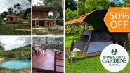 [Image: ¡Paga $35 en Lugar de $70 por Camping al Aire Libre para 2 que Incluye: 2 Entradas al Ecoparque + Tienda de Campaña + 2 Colchonetas + 2 Desayunos + Fogata y Más! ¡Solo 73 Disponibles!m]